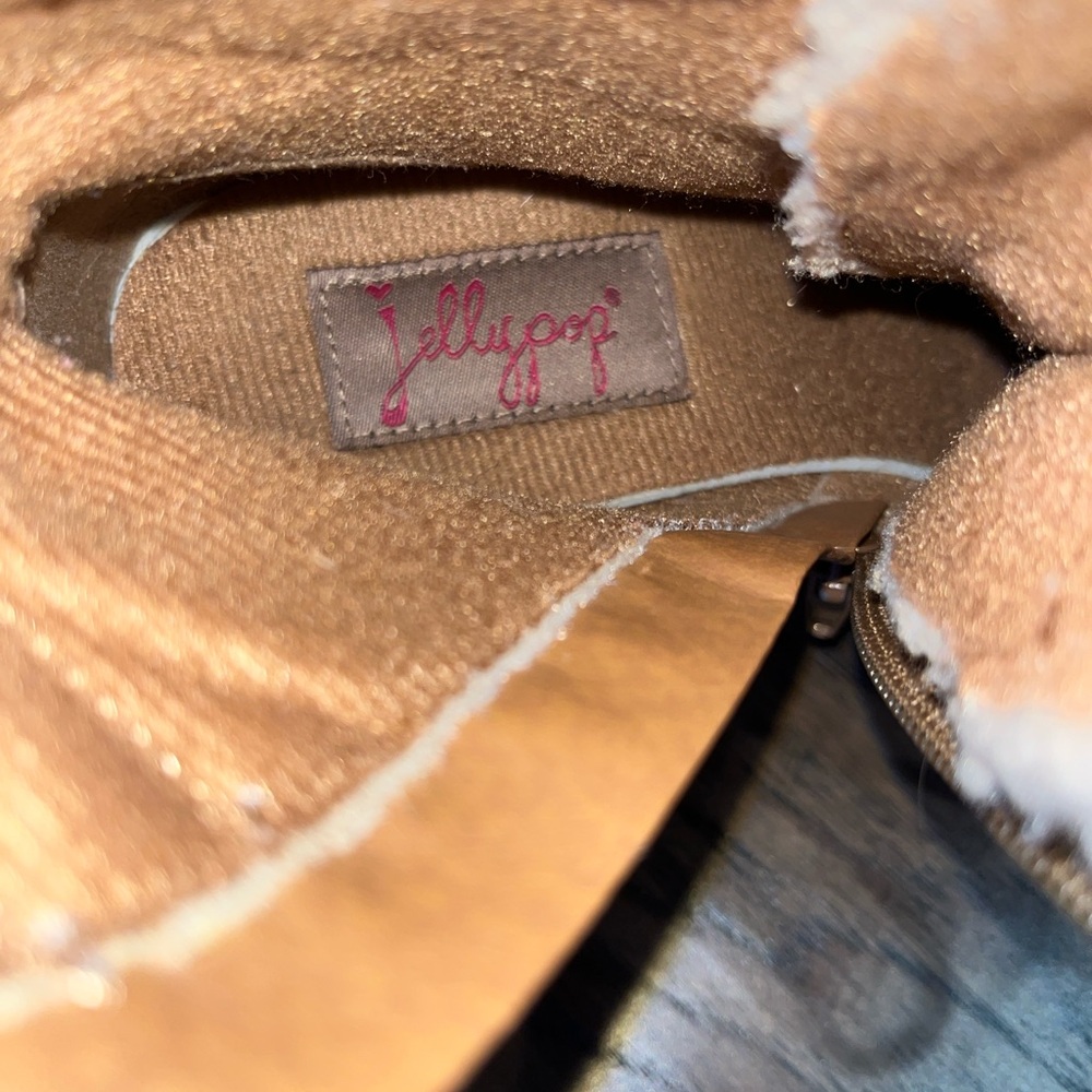 Jellypop Brown Lace Up Boots - Picture 2 of 8